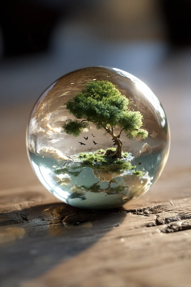 Miniature Biosphere A Self Contained Ecosystem