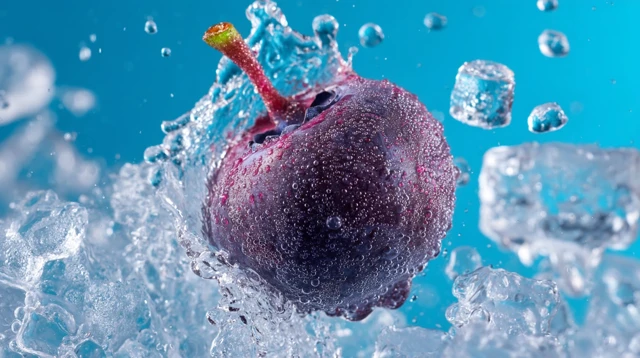 Blueberry Burst Splash Refreshing Cool Tone