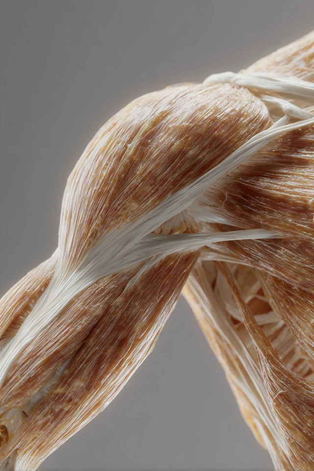 Human Anatomy Detailed Muscular System Visualization