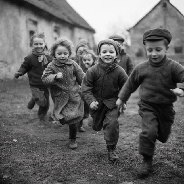 Children Playing A Photo by Dagmar Hochova