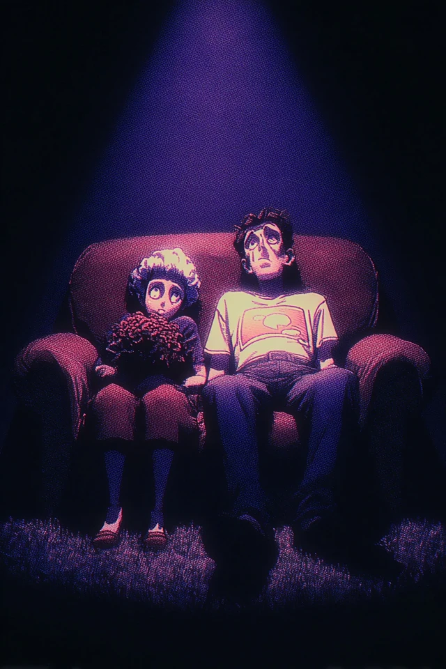 Wholesome Image Showing A Man With His Mother