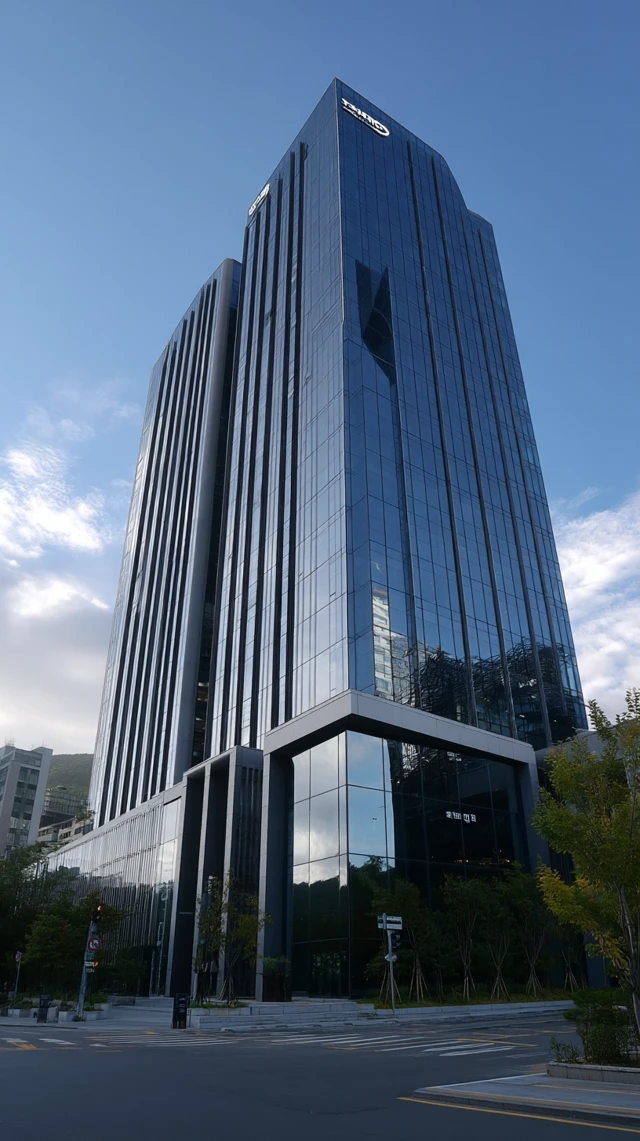 Modern Glass Skyscraper Architecture
