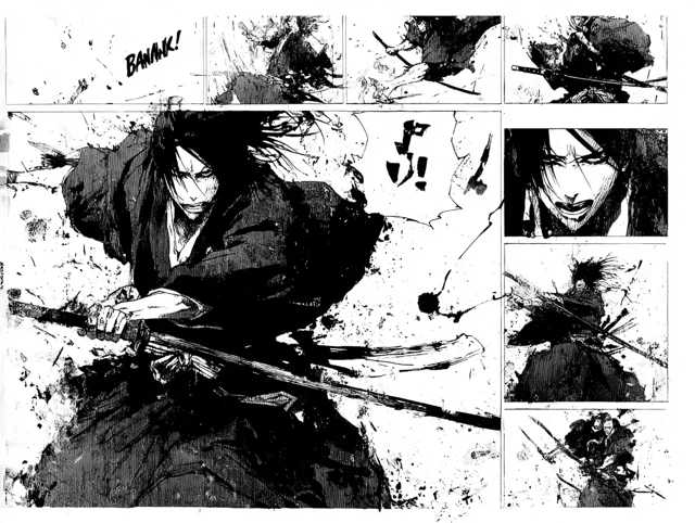 Bleach Manga Panel: Bankai Unleashed