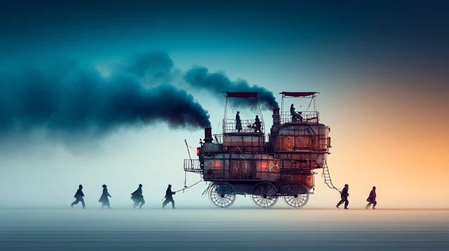 Burning Man Balloons Caras Ionut Inspired Art