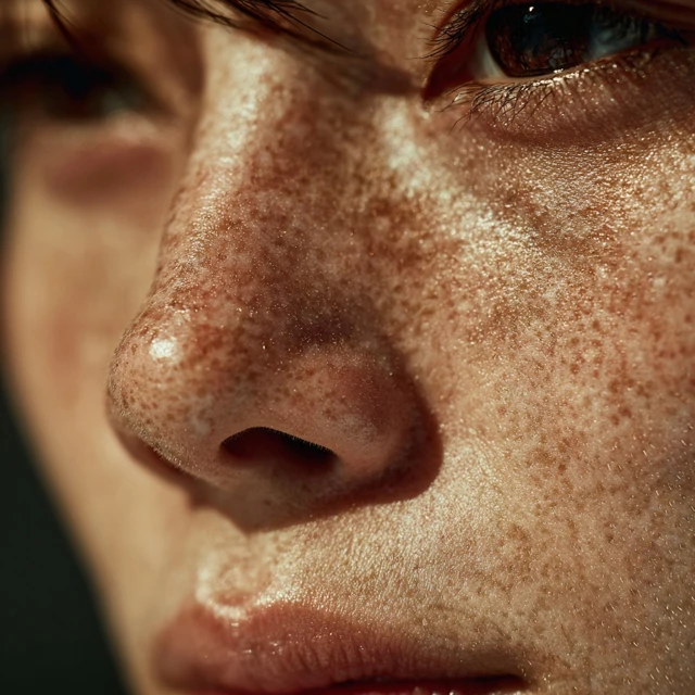 Dry Skin Close Up Medical Skincare Concept