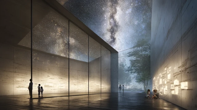 Milky Way Interior Tadao Ando Style