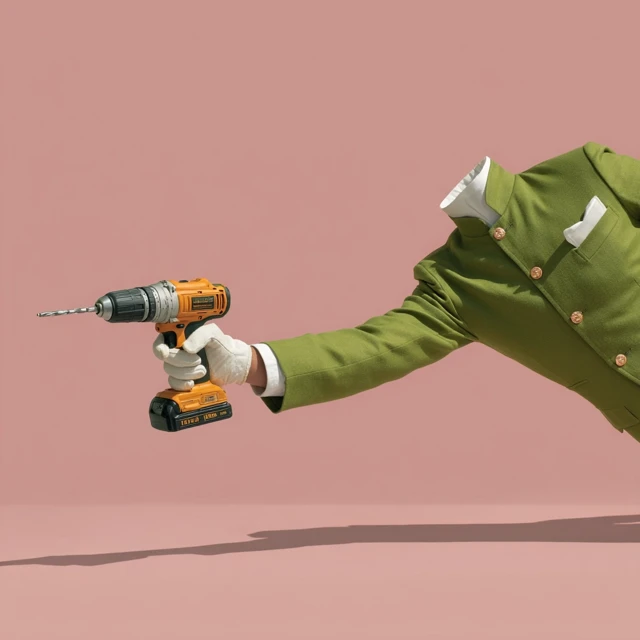 Concierge Hands Drill 60s Product Commercial Wes Anderson Style