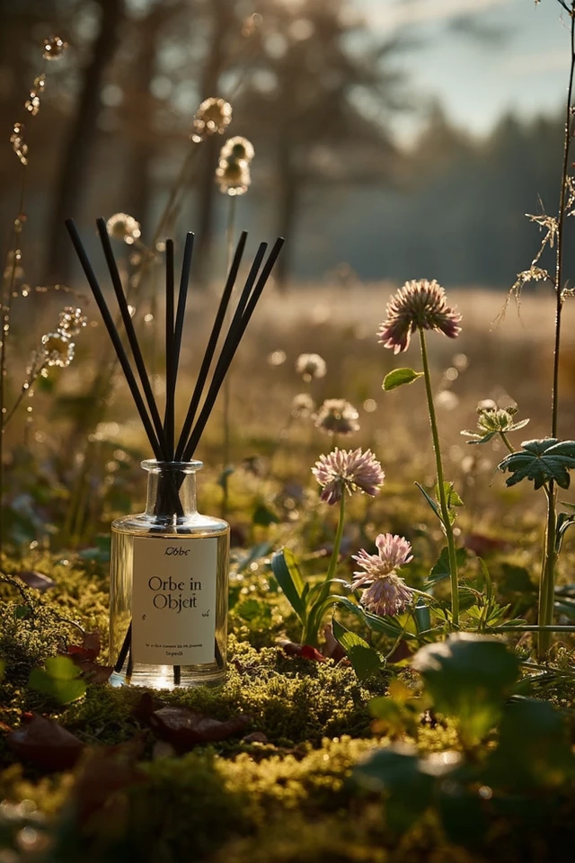 Orbe Objet Reed Diffuser in Serene Forest
