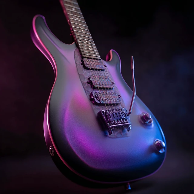 Electric Guitar Futuristic Punk Design