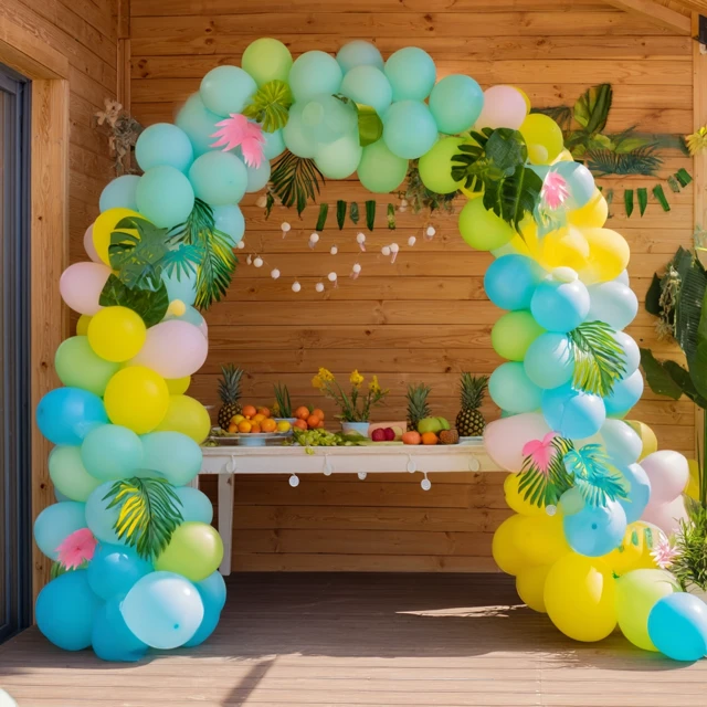 Summer Pool Birthday Party Decorating Ideas