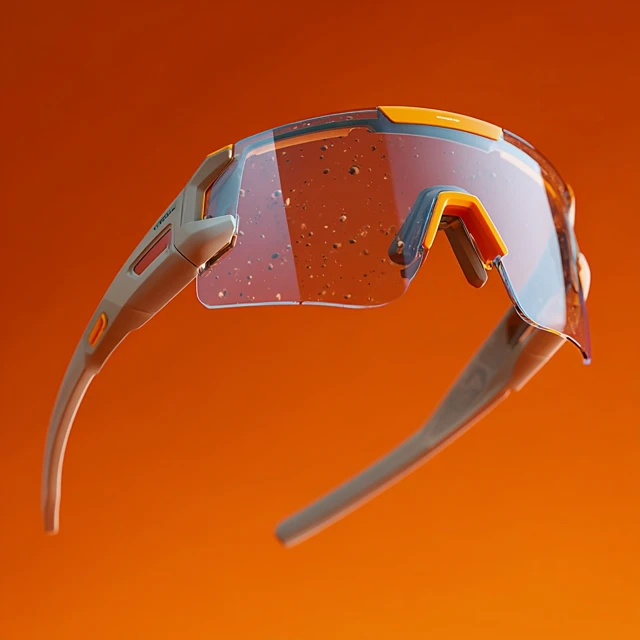 Sport Sunglasses Industrial Design Wide View Sporty