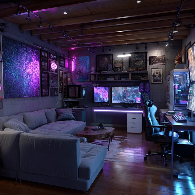 Luxury Gamer Room Design Ideas