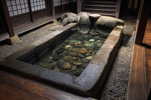 Waves of Water Japanese Art Style