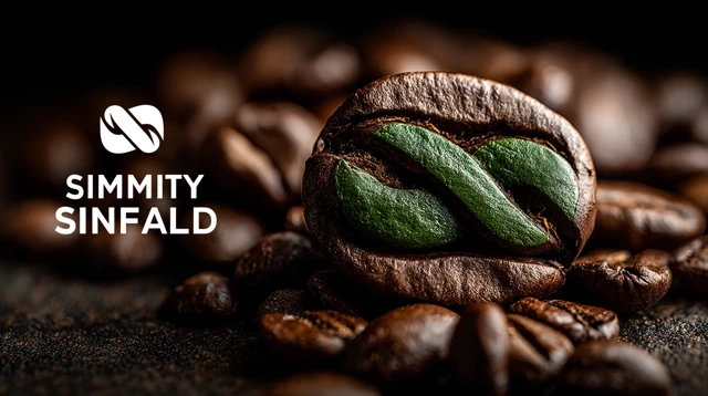 Imbity Coffee Brand Logo Design