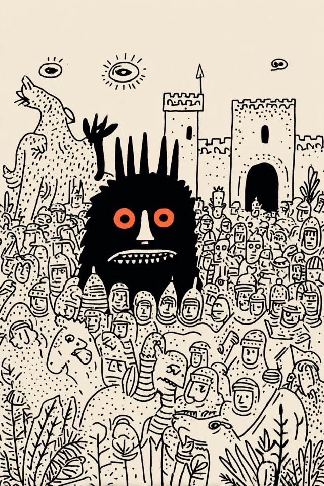 Early Middle Ages Illustration Art