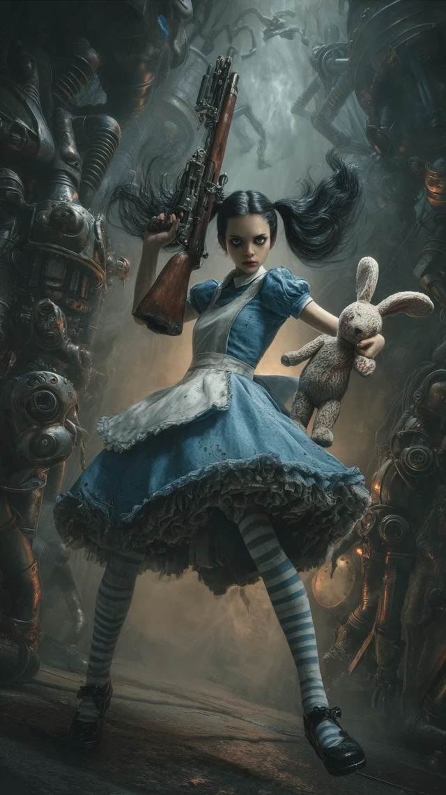 Steampunk Dorothy Dark Gothic Art