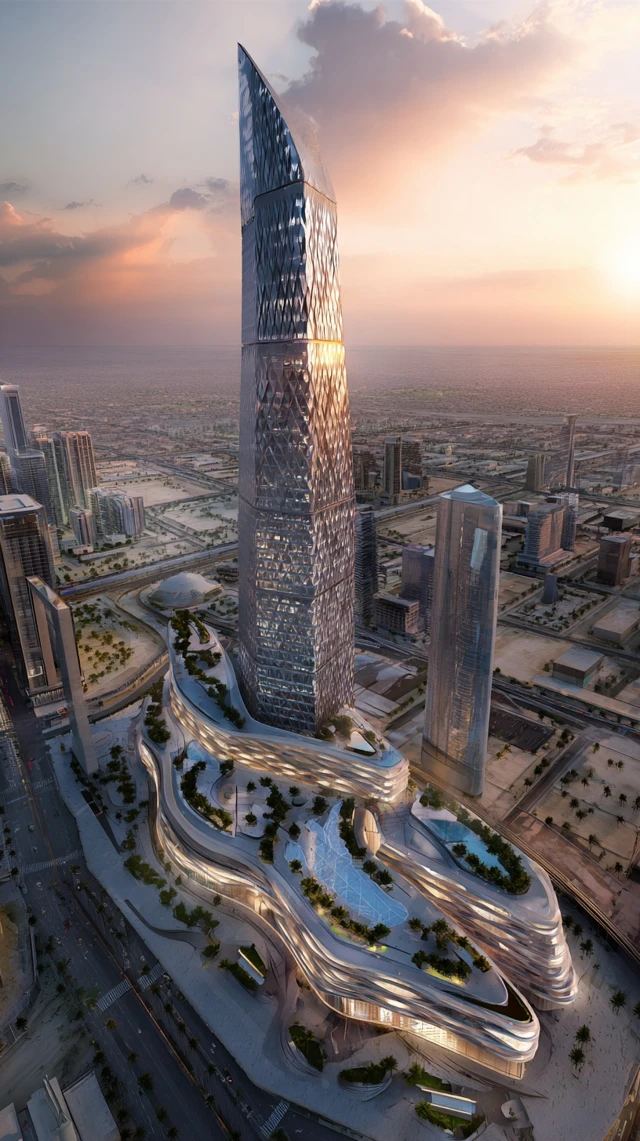 Ultra Modern Tower in Riyadh Architecture Design