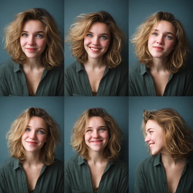 Authentic Beauty Portrait of a German Woman