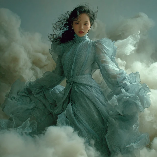 Tim Walker Style Fashion Photography Asian Woman