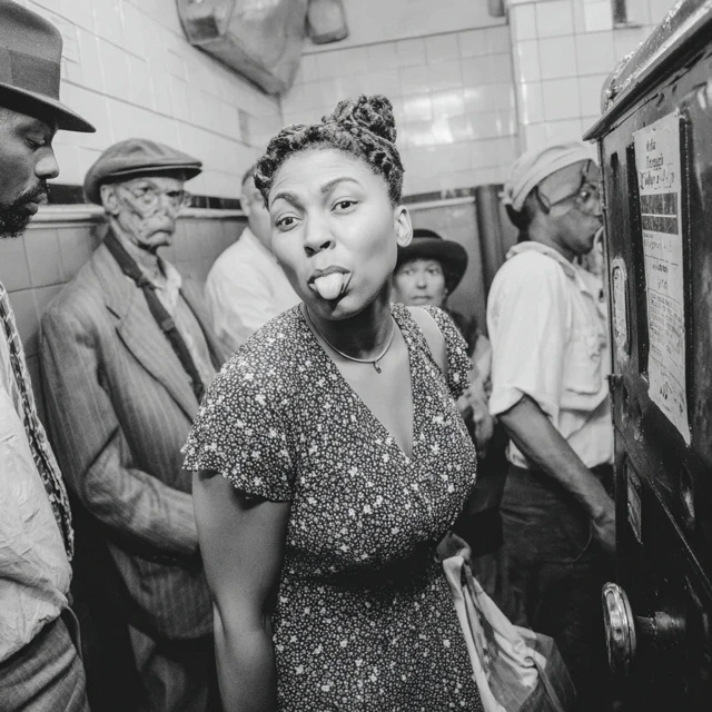 Black Woman During Segregation