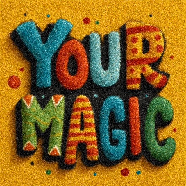 You Are Magic: Colorful Cartoon Design for Kids