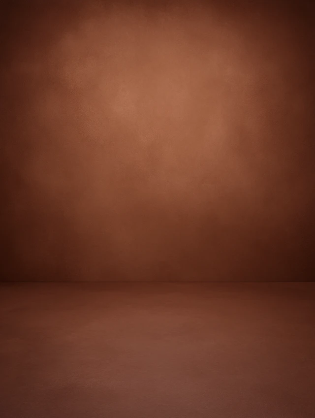 Minimalist Fashion Photoshoot Background Burnt Sienna