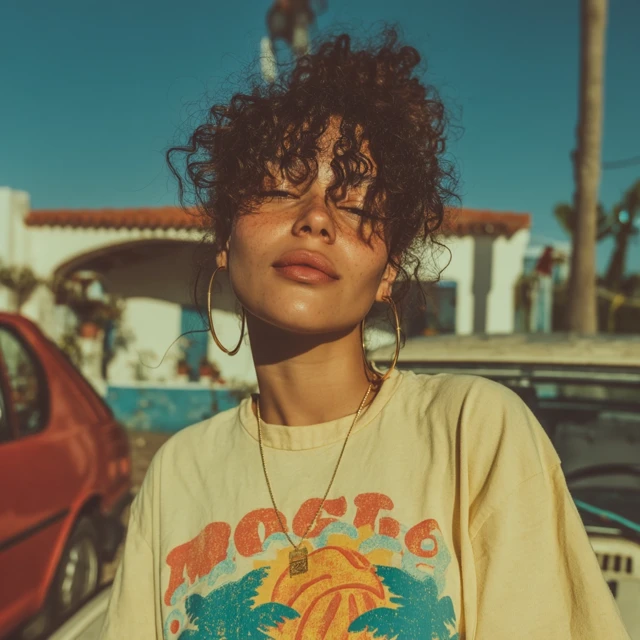 Summer Vibes Young Woman Beach Photography