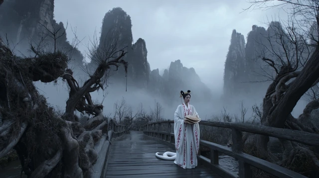 Ancient Chinese Snake Demon Fantasy