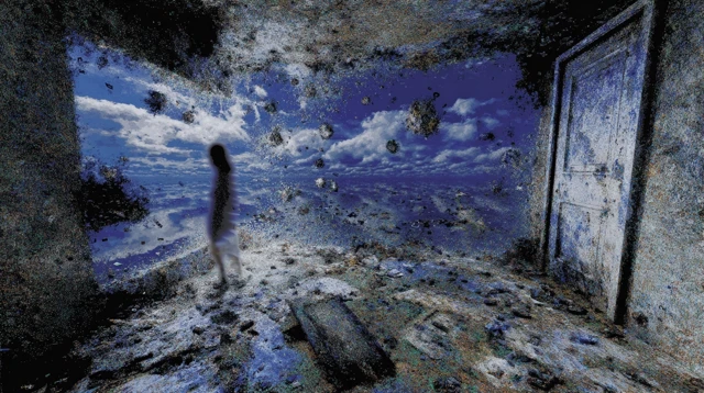 Fractured Psyche Abstract Surreal Landscape Trauma