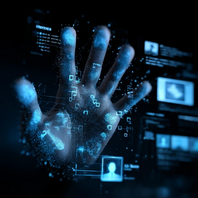 Digital Handprint Connecting to Criminal Profile
