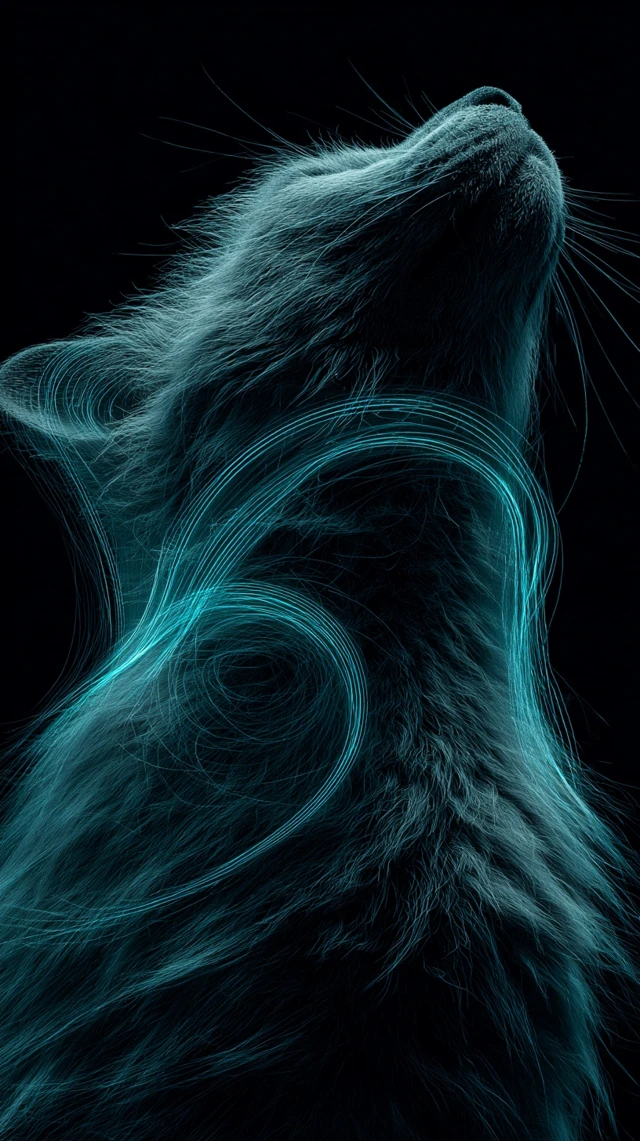 Oscillograph Animal Art by Ash Thorp