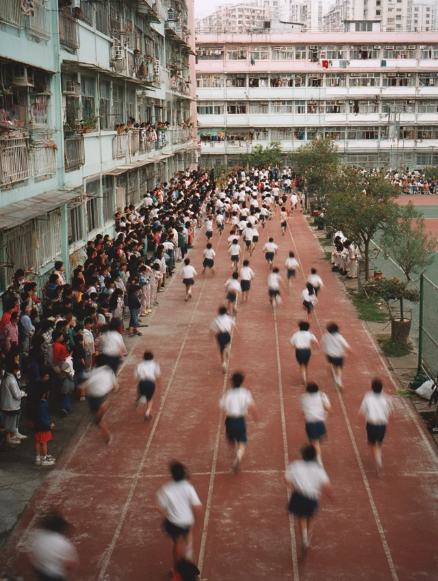 Hong Kong 90s Primary School Basketball Game