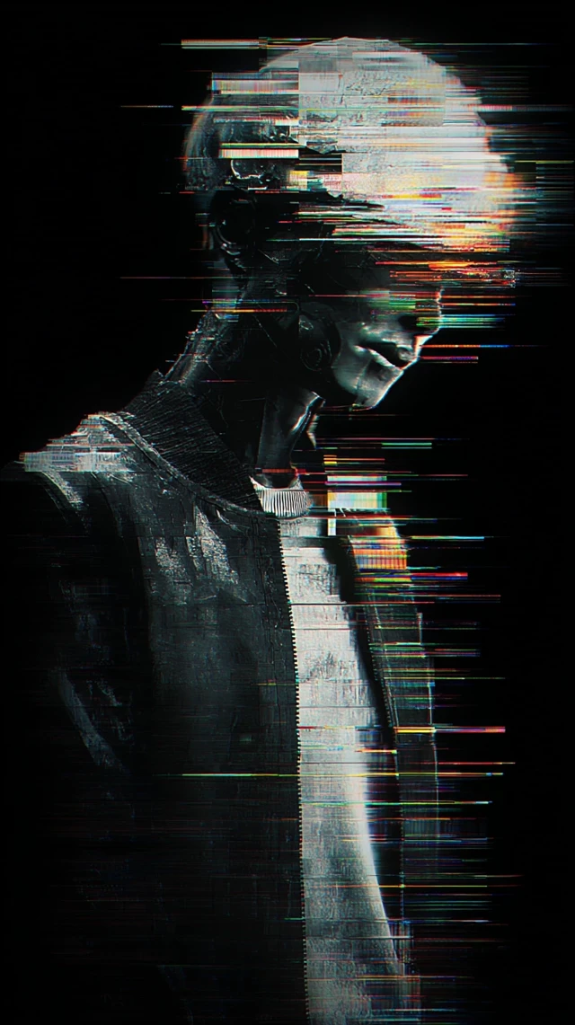 Glitch Art: Deep Sadness in a Cyberpunk World