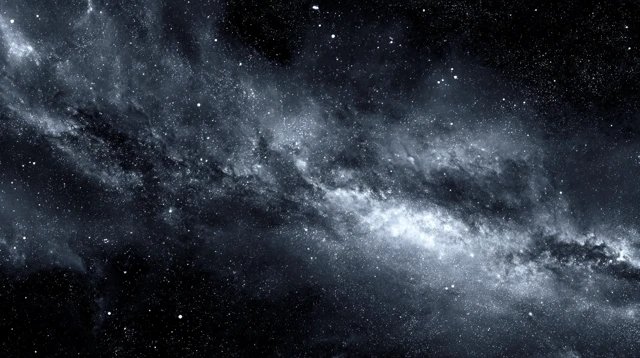 Space Wallpaper Black and White Stars and Nebulae
