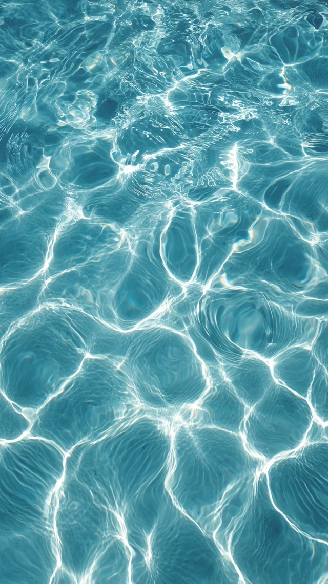 Water Ripples Surface Blue Calm Serene