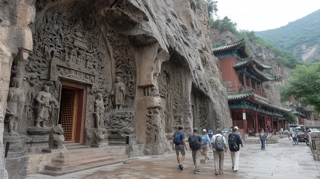 Longmen Grottoes Ancient Stone Carvings China