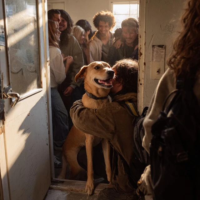 Happy Dog Leaving Shelter Adoption Reunion