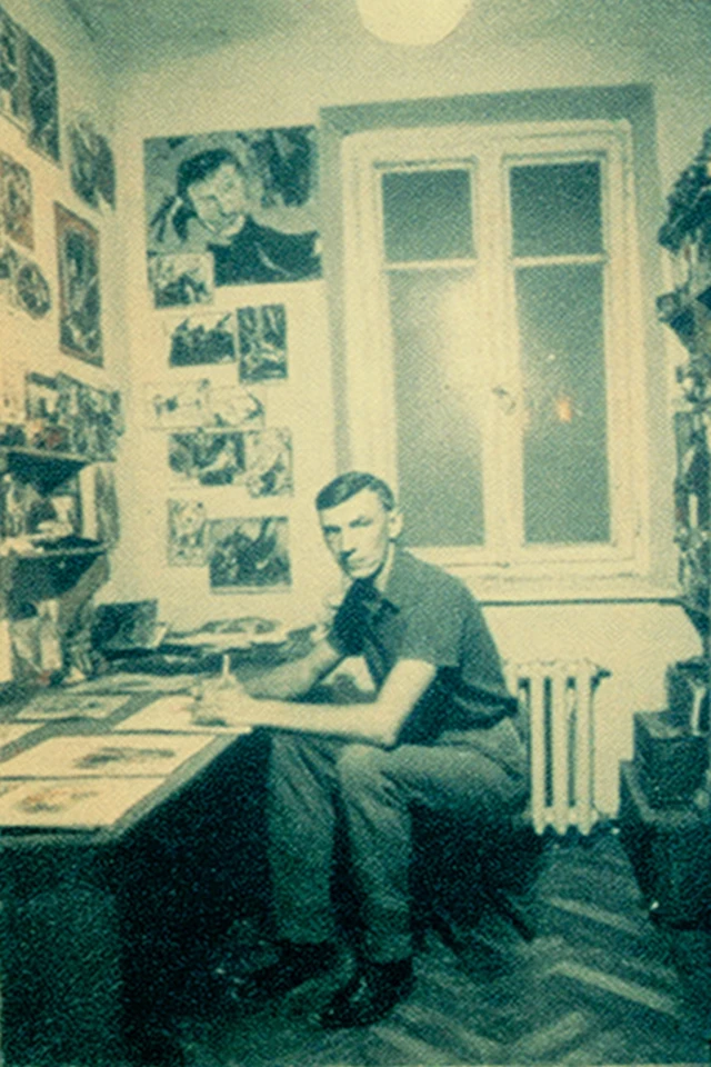 Soviet Animator in 1950s USSR Animation Studio