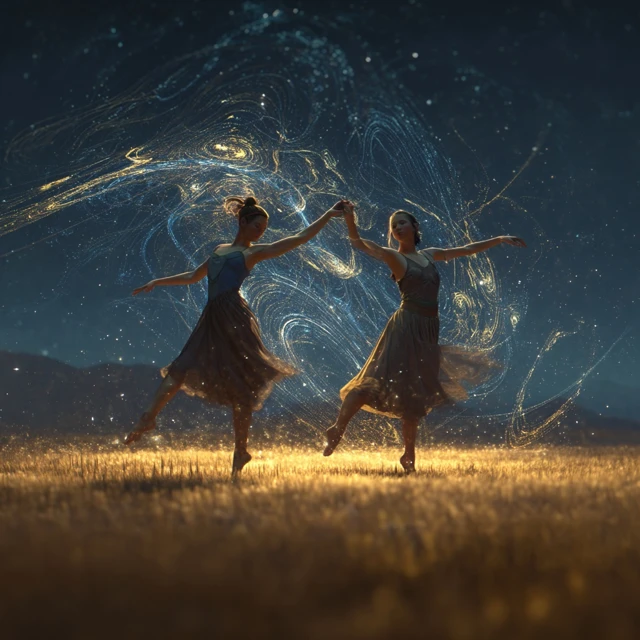 Dreamlike Dance Under the Stars