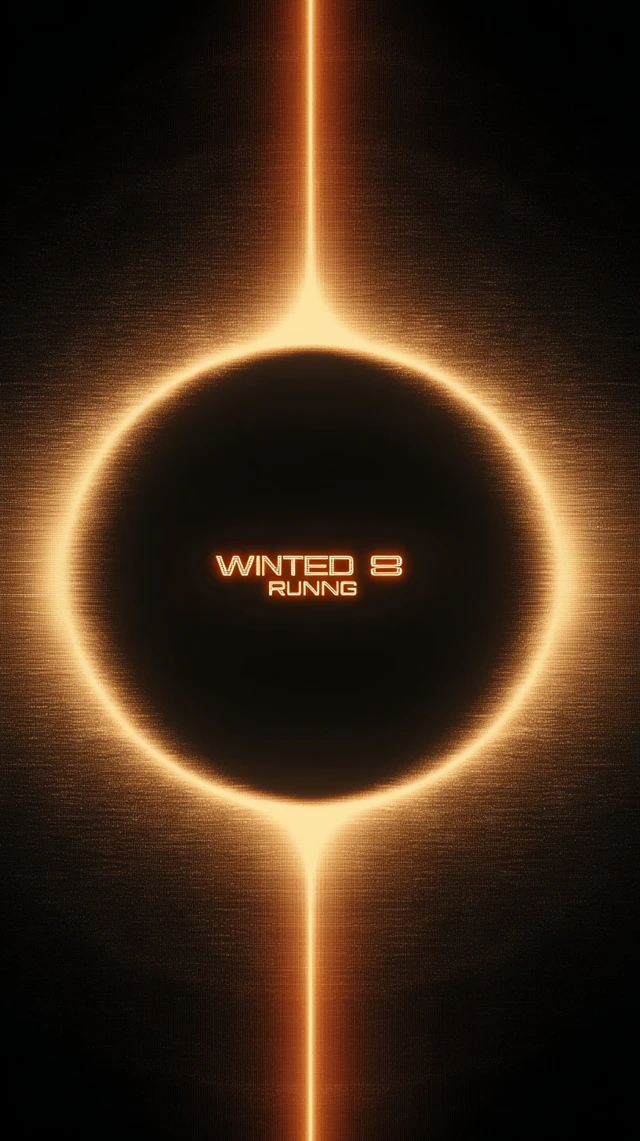 Cosmic Black Holes United By Running Illustration