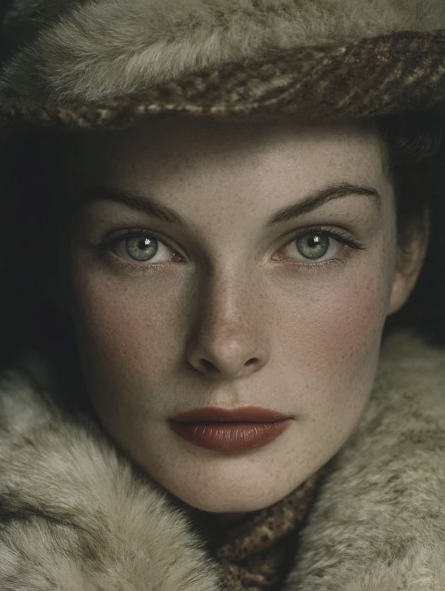 Woman in 1940s Fashion Professional Portrait