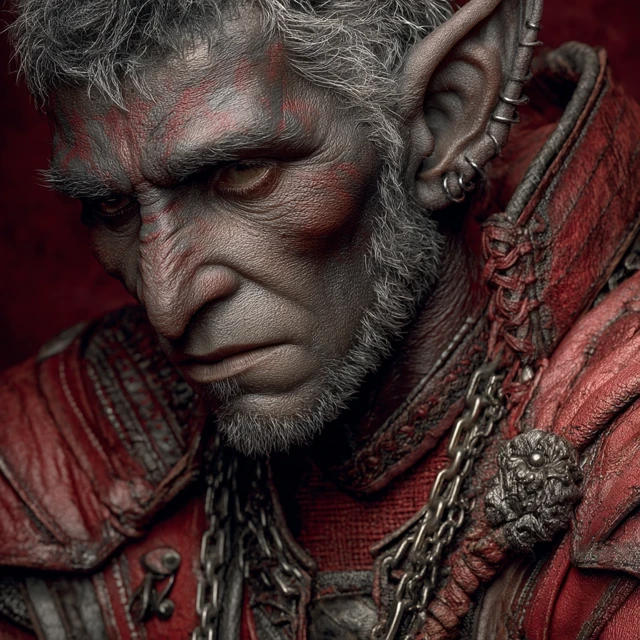 Shadar Kai Elf Death Domain Clerk DND Cinematic 4K