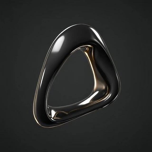 Liquid Metal Triangle Soft Body Animation