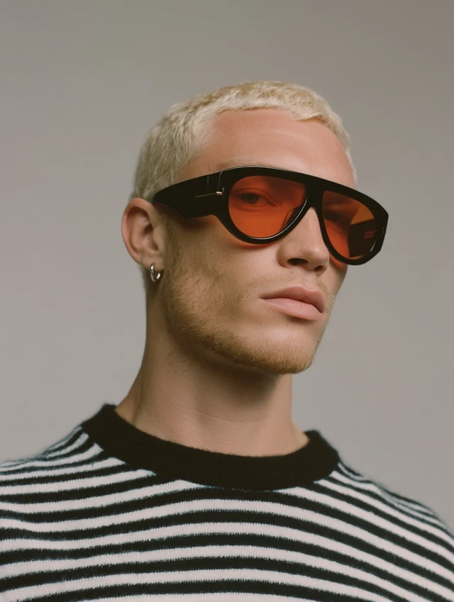 Fashion Editorial: Man in Sunglasses