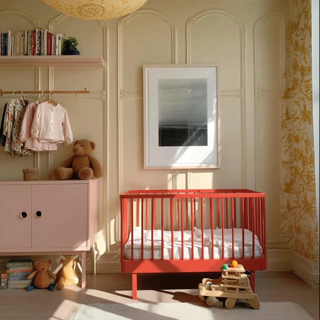 Elegant French Nursery Shabby Chic Style