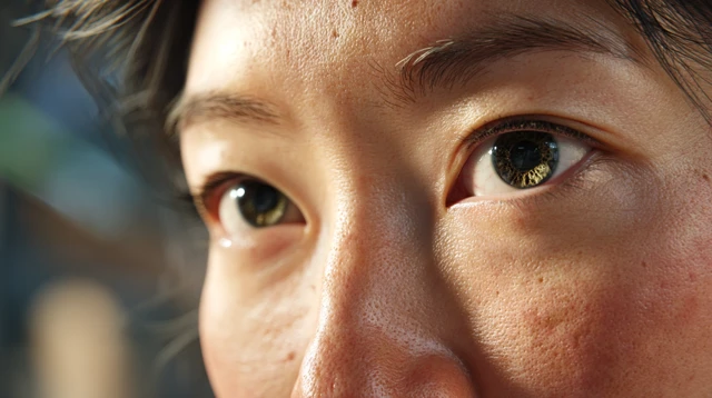 Asian Woman Close Up Skin Detail 8k Photography