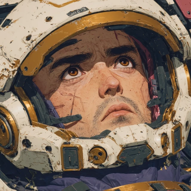 Anime Space Fighter Pilot Genetically Modified