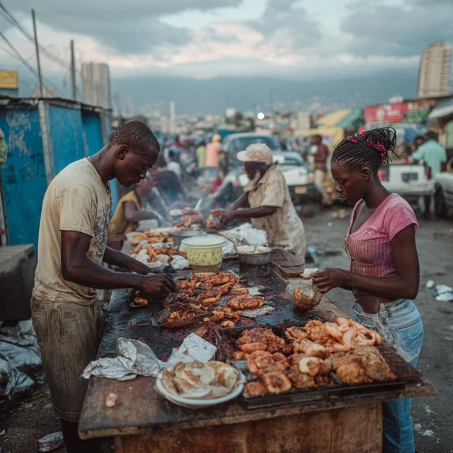 Haitian Street Food Port au Prince