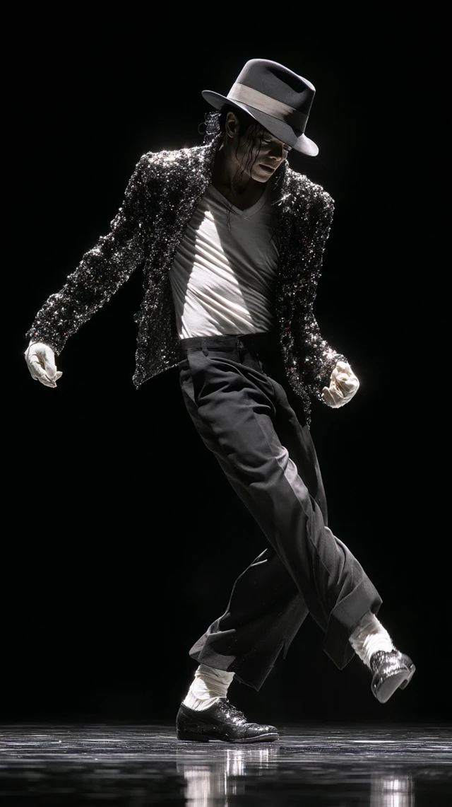 Michael Jackson Moonwalk Performance