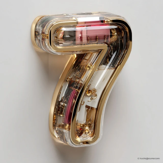 Futuristic 3D Letter Z Ferrofluid Gold and Pink